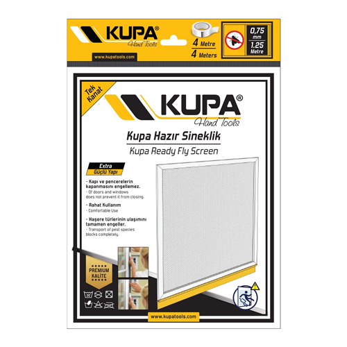 KUPA HAZIR SİNEKLİK TEK KANAT 075X125